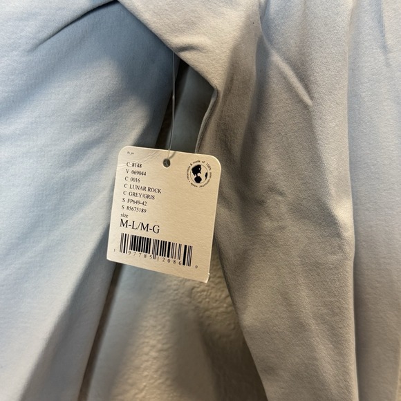 Intimately Free People Low Back Seamless Long Sleeve Lunar Rock Grey M/L NWT - Picture 4 of 7